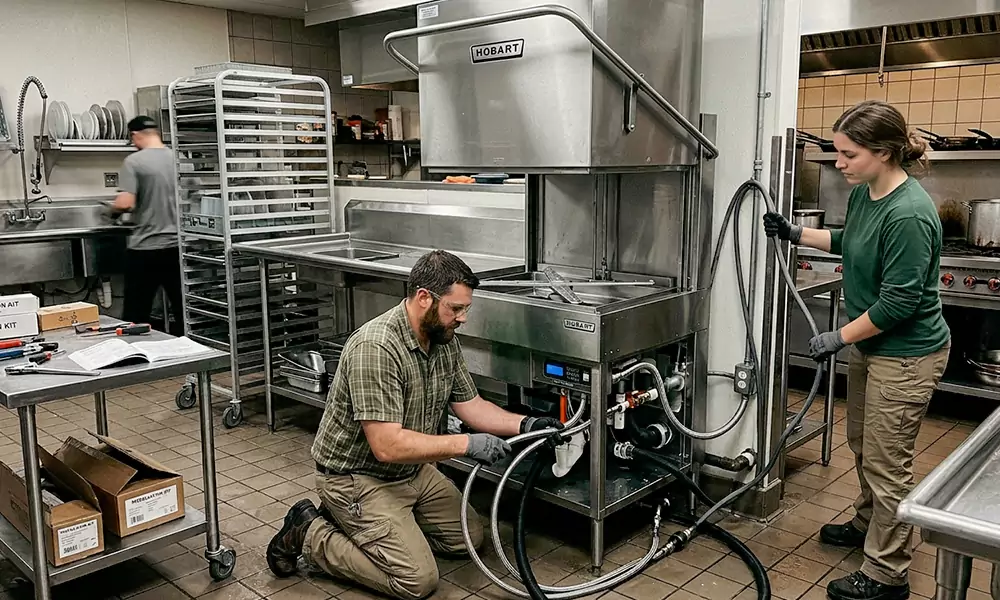 Commercial Dishwasher Installation in Shelton, CT