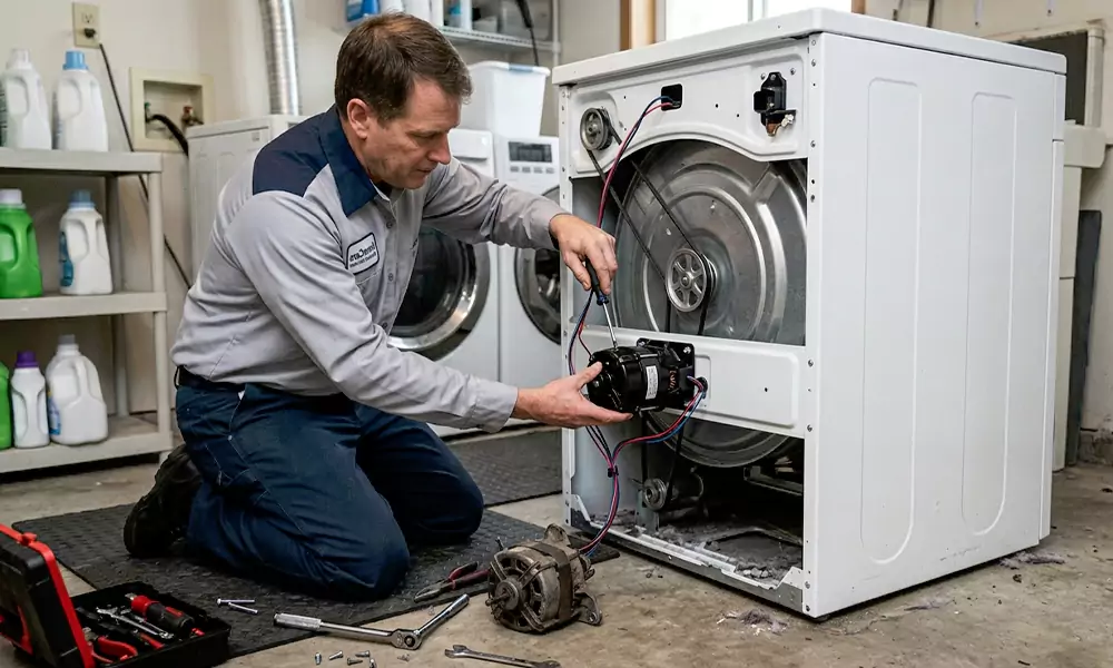 Dryer Motor Replacement in Shelton, CT