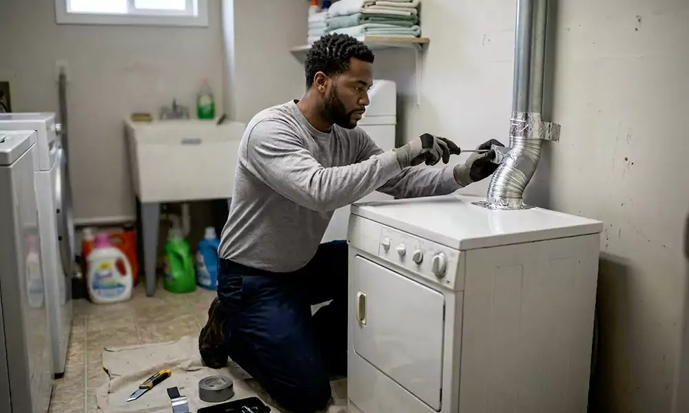Dryer Vent Repair in Shelton, CT
