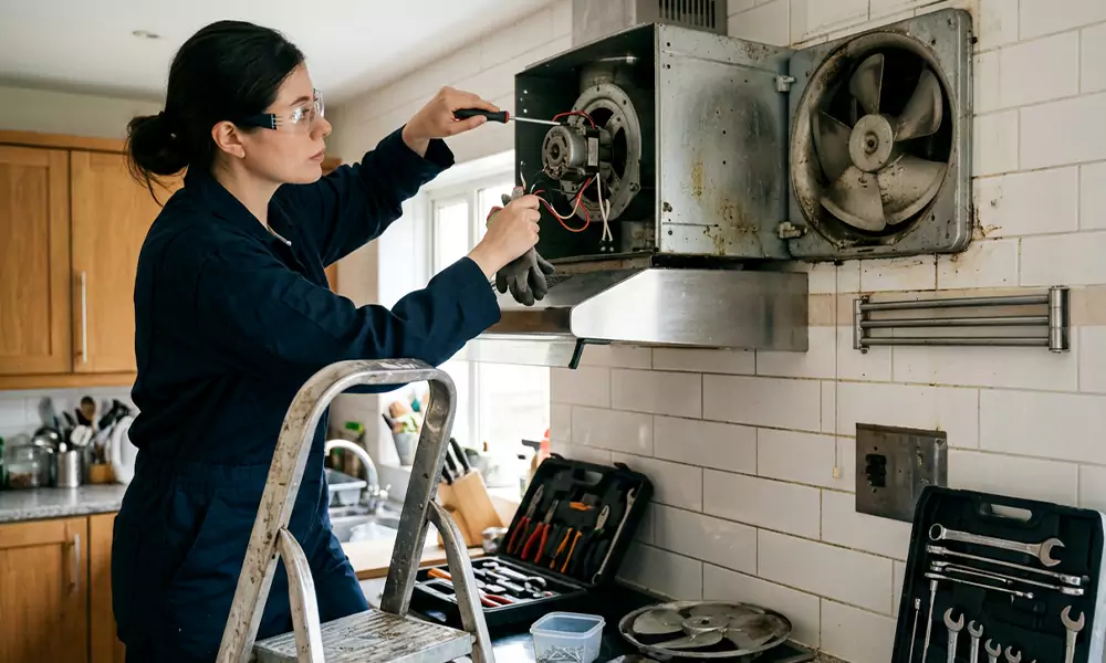 Exhaust Fan Repair in Shelton, CT