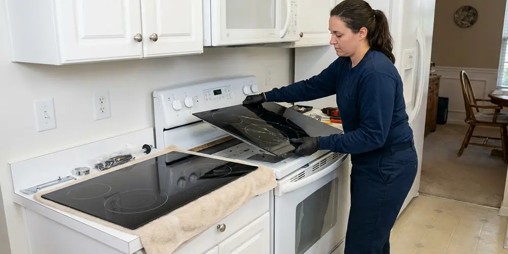 Glass Stove Top Replacement in Shelton, CT