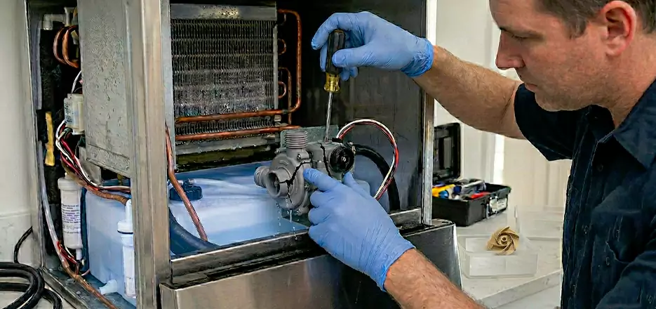 Commercial Ice Maker Water Pump Repair in Shelton