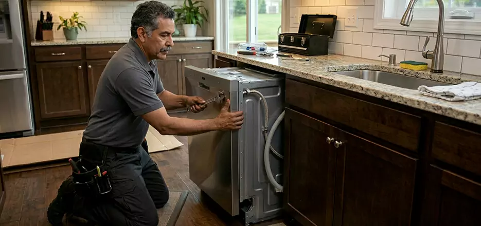Same Day Dishwasher Installation in Shelton