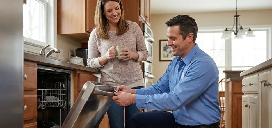 Dishwasher Latch Handle Replacement in Shelton