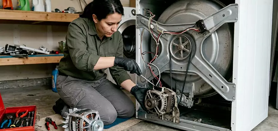 Dryer Motor Change Service in Shelton