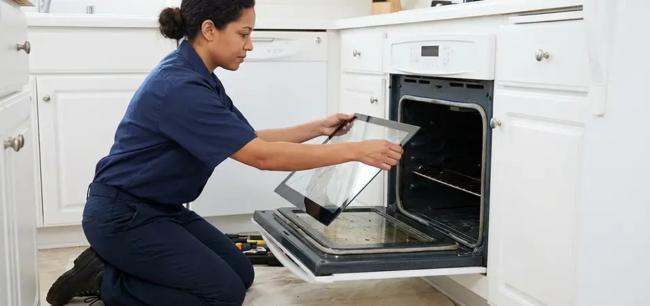 Range Oven Door Glass Replacement in Shelton