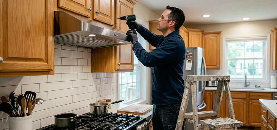 Wood Range Hood Installation Shelton