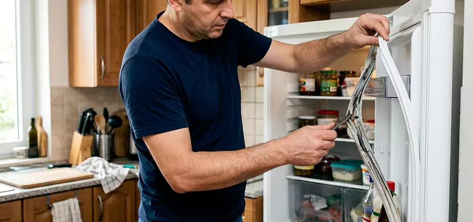 Replace Worn Refrigerator Seal in Shelton