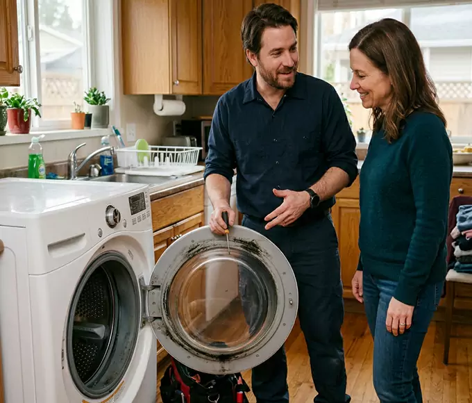 Why Shelton, CT Homeowners Choose Shelton Appliance Pro for Washer Door Seal Replacement?